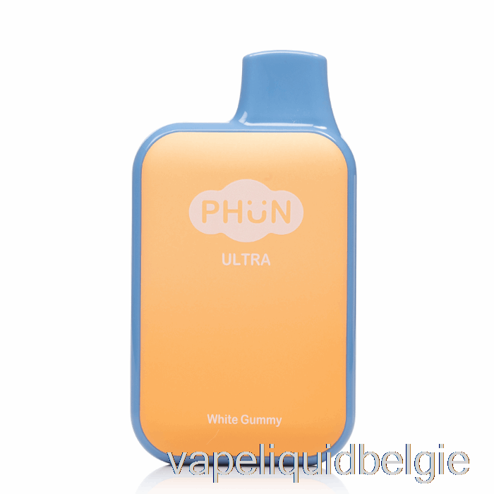 Vape-vloeistof Phun Ultra 6000 Wegwerp Witte Gummy